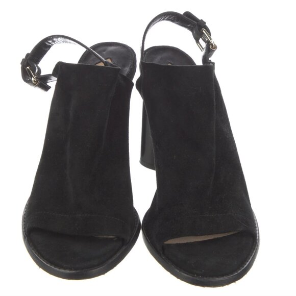 Tamara Mellon Suede Heels - Picture 1 of 8